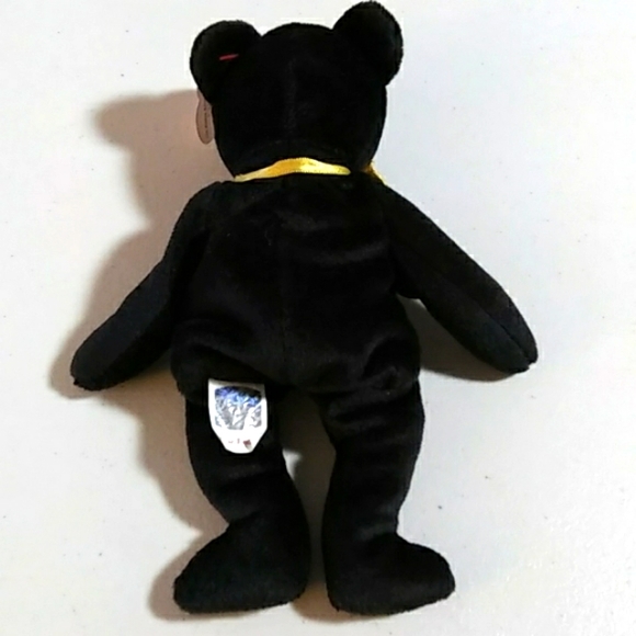 Rare 1999 "The End" Black Beanie babies collection. NWT - Picture 6 of 12